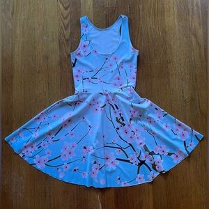 Blackmilk Clothing Cherry Blossom Skater Dress XS